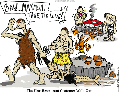 First Restaurant Walkout